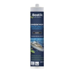 Bostik Simson MSR Marine Decking Caulk Sealant 290ml - BLACK