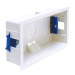 BG Dry Lining Electrical 2 Gang Plasterboard Back Box 35mm 908-01 