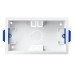Dencon Lyvia Dry Lining Electrical 2 Gang Plasterboard Back Box 36mm 8896NB