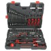 Crescent 6 Point Metric Socket Spanner Mechanics Tool  110 Piece Set