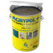 Acrypol Waterproof Roof Coating Fibre Reinforced 5kg Black ACRY-FSOLB-5