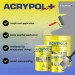 Acrypol Waterproof Roof Coating Fibre Reinforced 20kg Black ACRY-FSOLB-20