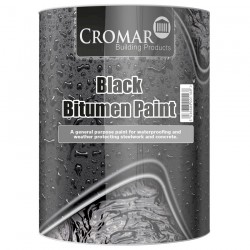 Cromar Bitumen Black Paint 1 Litre ABP-101