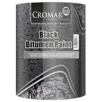 Cromar Bitumen Black Paint 2.5 Litre ABP-251