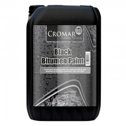 Cromar Bitumen Black Paint 25 Litre ABP-601