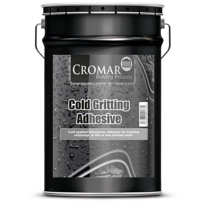 Cromar Flat Roof Cold Gritting Chipping Adhesive 25 Litre ACG-601