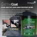 Cromar Rubber Coat Flexible Roof Coating Black 3.78 Litre ARC-3.78