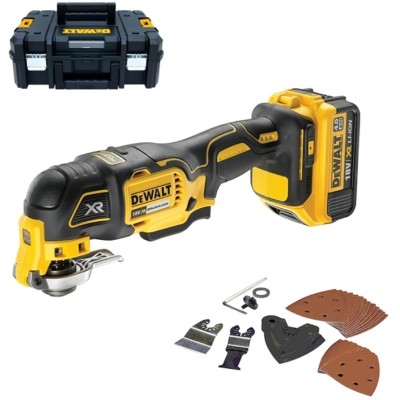 Dewalt DCS355 XR Brushless Oscillating Multi Tool 5.0ah Li-Ion Tstak DCS355M1