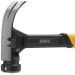 DeWalt 567g 20oz Claw Hammer with Free 3pc Nail Setting Punch Set XMS25DEWHAM