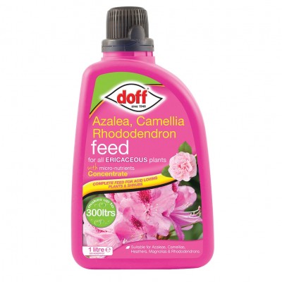 Doff Azalea Camellia & Rhododendron Ericaceous Plant Liquid Feed 1L F-JZ-A00-DOF 