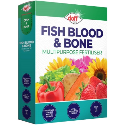 Doff Fish Blood and Bone All Purpose Plant Feed Fertiliser 2kg F-MC-B00-DOF-01