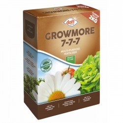 Doff Growmore Multi-Purpose Plant Feed Fertiliser 2kg FMBB00DOF01