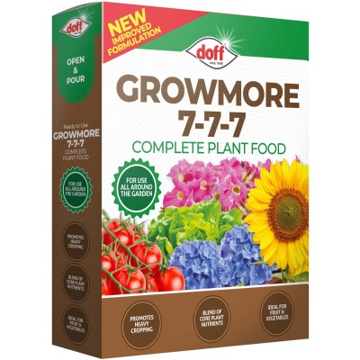 Doff Growmore Multi-Purpose Plant Feed Fertiliser 2kg F-MK-B00-DOF