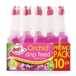 Doff Orchid Liquid Plant Drip Feed Feeders 10pk DP1044