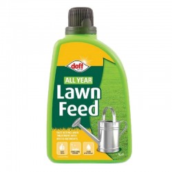 Doff All Year Liquid Lawn Feed Concentrate Food for Grass 1 litre SLFA00DPK03