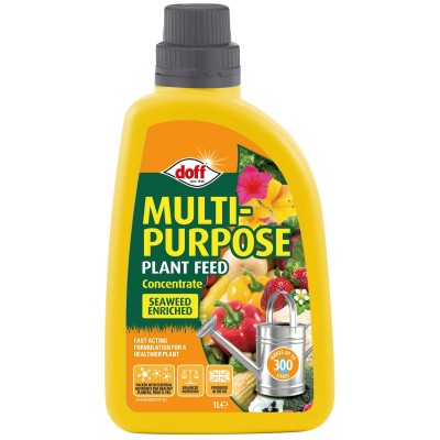 Doff Multi-Purpose Plant Food Flower Vegetable Feed 1 Litre F-HH-A00-DOF