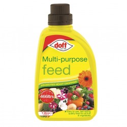 Doff Multi-Purpose Plant Food Flower Vegetable Feed 1 Litre FJPA00DOF02