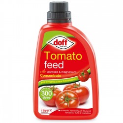 Doff Tomato Feed Liquid Concentrated Plant Food 1 Litre Makes 300 Litres