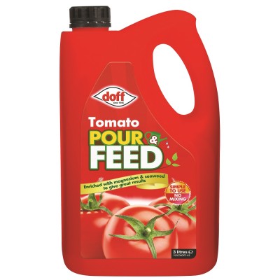 Doff Tomato Ready Mixed Liquid Pour and Feed Plant Food 3 Litre F-JS-C00-DOF