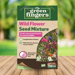 Doff Green Fingers Wild Flower Bee Butterfly Garden Seed Mix 1kg F-XJ A00 DGF