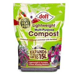 Doff Peat Free Multipurpose Premium Compost 15L FWAO00DOF