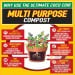 Doff POWER UP Multipurpose Compost 10 Litre Bag DP1138