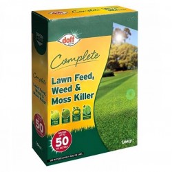 Doff 4 in 1 Complete Lawn Grass Feed Weed Moss Killer 1.6kg 