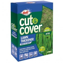Doff Cut and Cover Lawn Grass Thickener Feed Seed 2.4kg F-LX-B40-DOF