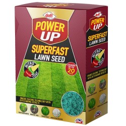Doff Power Up Superfast Lawn Grass Seed NITRO-COAT 500g F-LQ-500-DPU