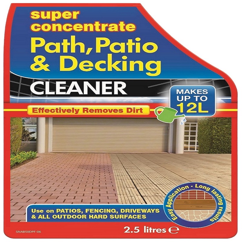 Doff Super Concentrated Path Patio Decking Cleaner 2.5 Litre FNAB50