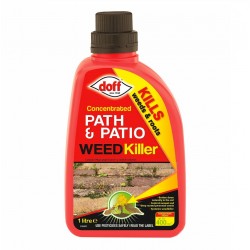 Doff Concentrate Path & Patio Weedkiller Weed killer 1 Litre FFTA00DOF