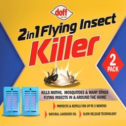 Doff Flying Insect Killer Cassette Protects and Freshens Pack of 2 DP0003