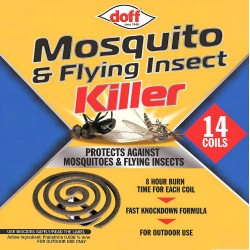 Doff Mosquito and Flying Insect Outdoor Killer Coils 14pk DP1097