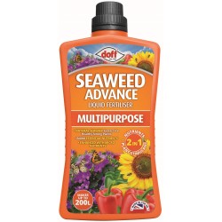 Doff Seaweed Advance Multi-Purpose Plant Food Flower Vegetable Feed 1 Litre F-HD-A00-DOF
