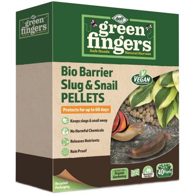 Doff Green Fingers Bio Barrier Slug Snail Protection Pellets 1kg F-AD-A00-DGF