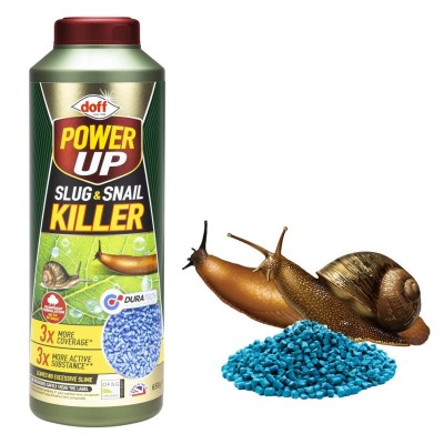 DOFF 3X POWER UP SUPER Slug and Snail Killer Pellets 650g F-AF-650-DOF