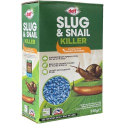 Doff All NEW Slug and Snail Killer Pellet Bait 350g Box F-AG-350-DOF