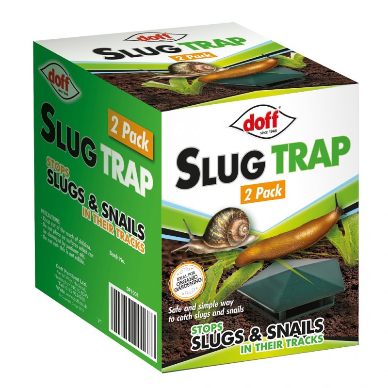 Doff Traditional Type Slug & Snail Bait Trap Twin Pack DP1001