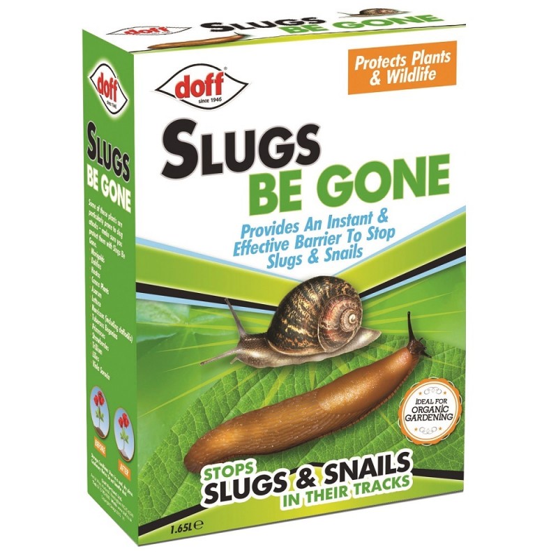 Doff Slugs Be Gone Barrier Slug Snail Protection Granules Grit 1.65kg