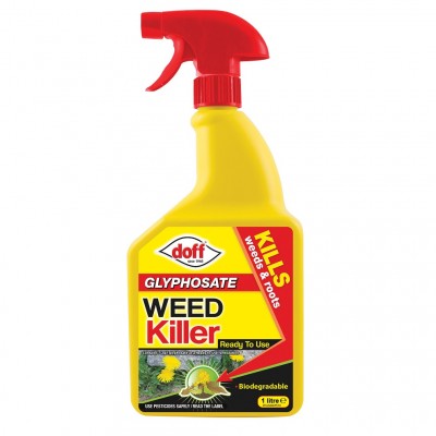 Doff Advanced Weed & Root Killer Weedkiller Spray 1 Litre F-FO-A00-DOF-04