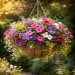 Doff Wool and Moss Hanging Flower Basket Liner Water Retainer DP1026