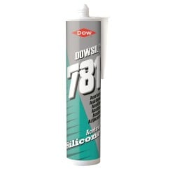 Dow Corning Dowsil 781 Colour Acetoxy Glazing Silicone Sealant