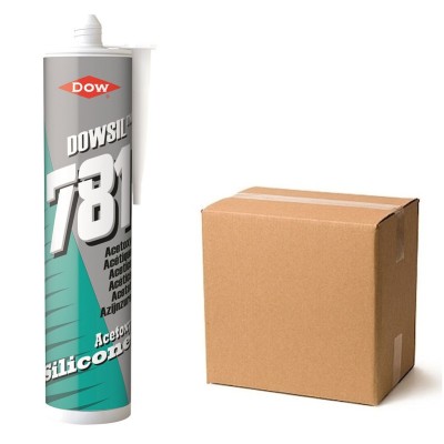 Dow Corning Dowsil 781 Acetoxy Silicone Sealant Box of 12