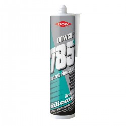 Dow Corning Dowsil 785 + Bacteriostatic Sanitary Silicone Sealant Size 310ml