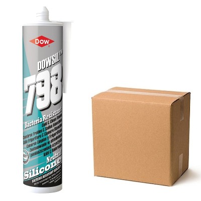 Dow Dowsil 798 Cold Clean Room Food Grade Silicone Sealant Trade Box 12
