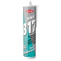 Dow Corning Dowsil 817 Mirror Adhesive Sealant White 310ml