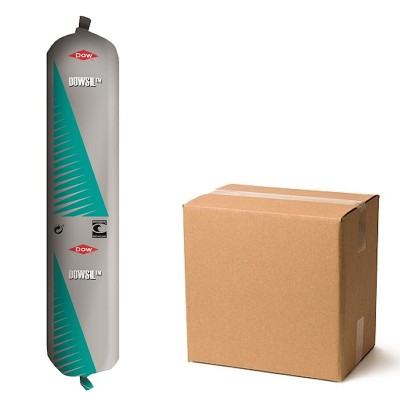 Dow Dowsil 895 Structural Glazing 600ml Silicone Sealant Black Box of 20
