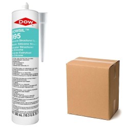 Dow Corning Dowsil 995 Structural Glazing Silicone Sealant White Box of 12