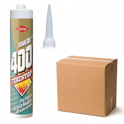 Dow Corning Dowsil Firestop 400 Intumescent Acrylic Sealant Box of 12