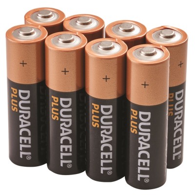 Duracell Plus Power AAA Battery Pack of 8
